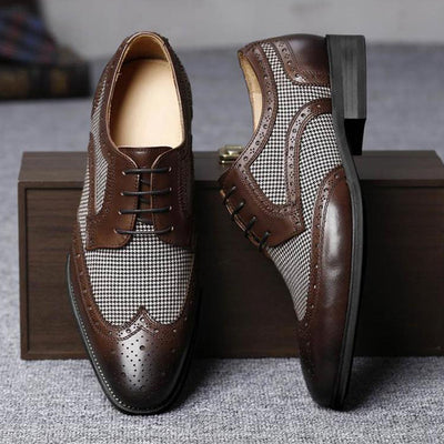 Leather Business Men Dress Shoes Bullock Casual Shoes