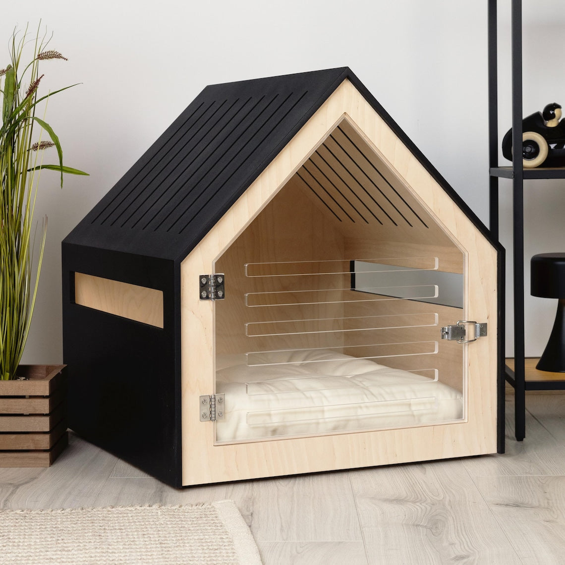 Modern dog and cat house